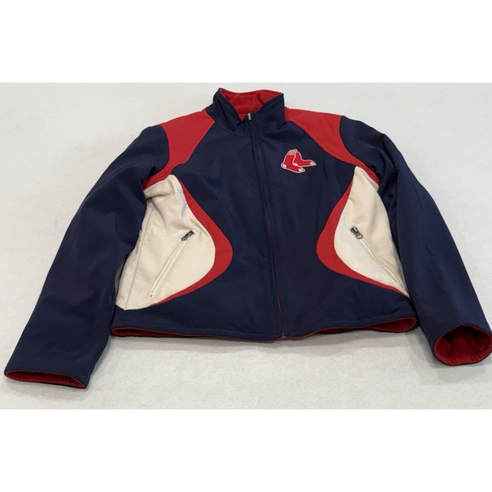 Boston Red Sox Reversible Jacket Womens size S please read